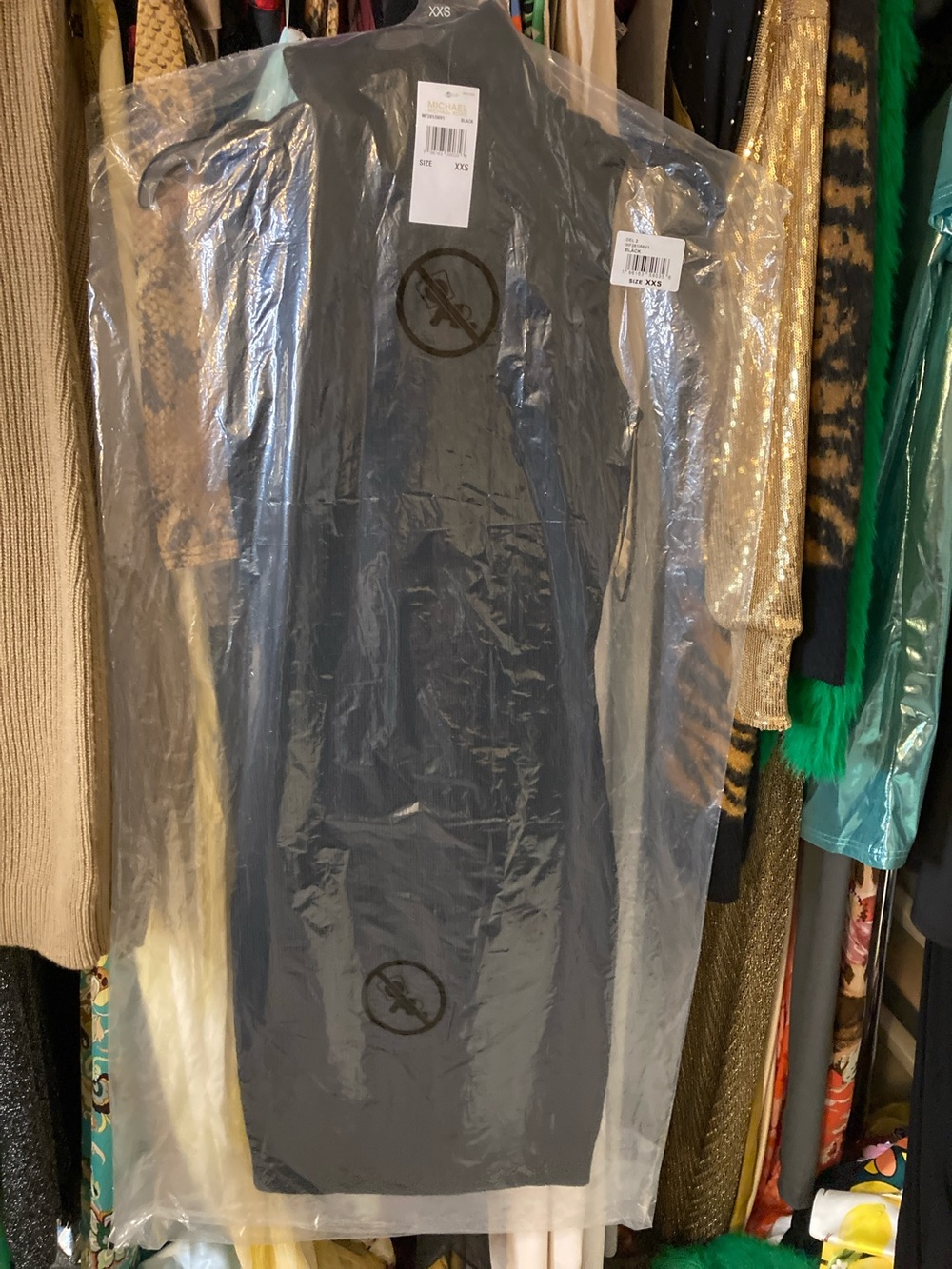 Michael Kors Black Dress Shirt